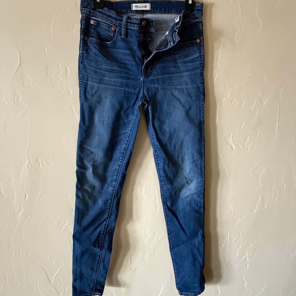 Madewell Blue Skinny Jeans